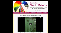 Desktop Screenshot of electropeintre.ca